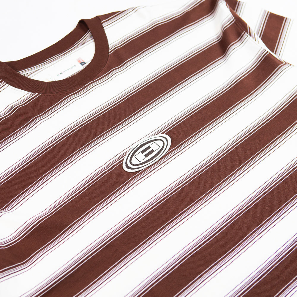 1988 Stripe L/S Tee (Brown)