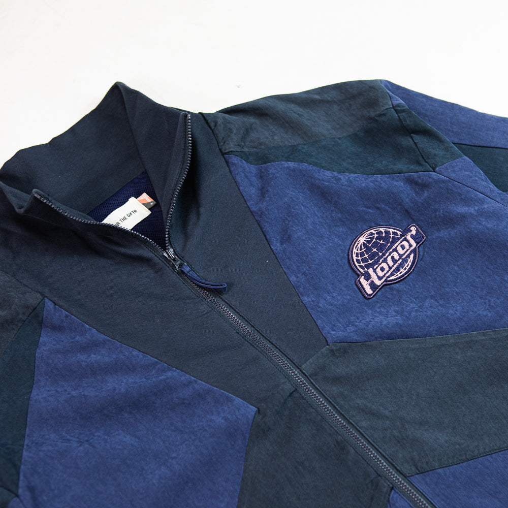 Color Block Full Zip (Navy)