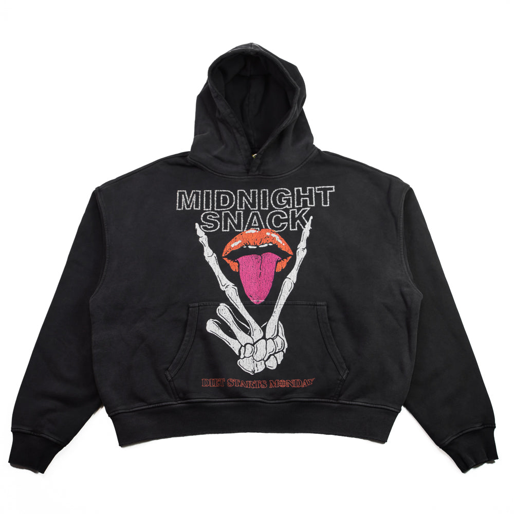 Midnight Snack Hoodie (Vintage Black)