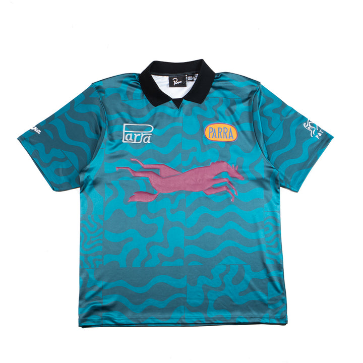 Sports Flage Polo Shirt (Deep Sea)