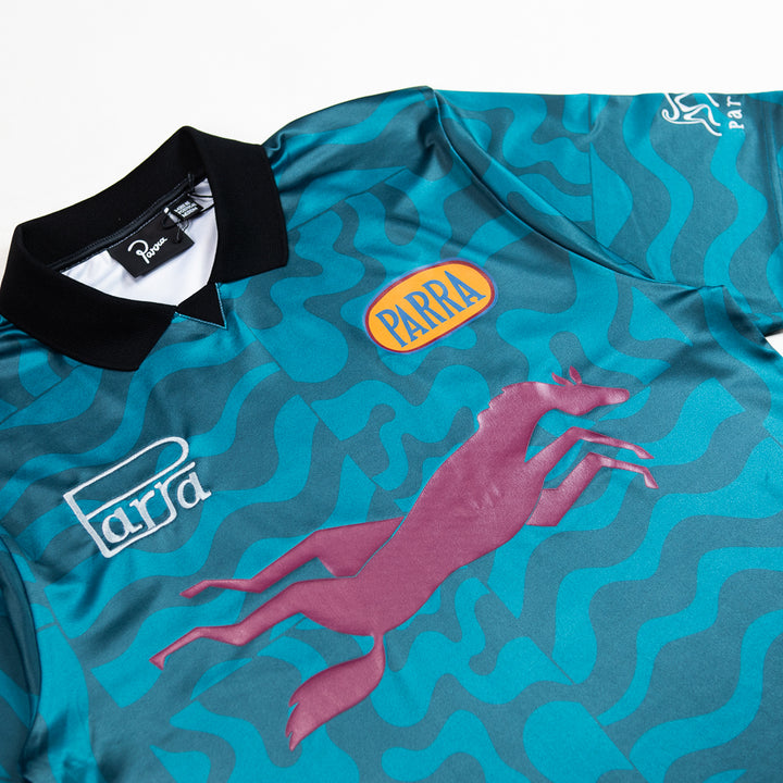 Sports Flage Polo Shirt (Deep Sea)