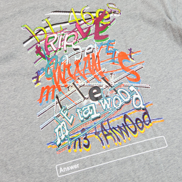 Captcha T-Shirt (Heather Grey)