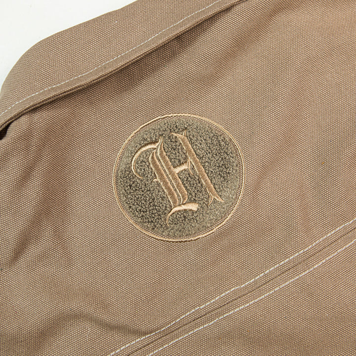 Script Carpenter Jacket (Light Brown)