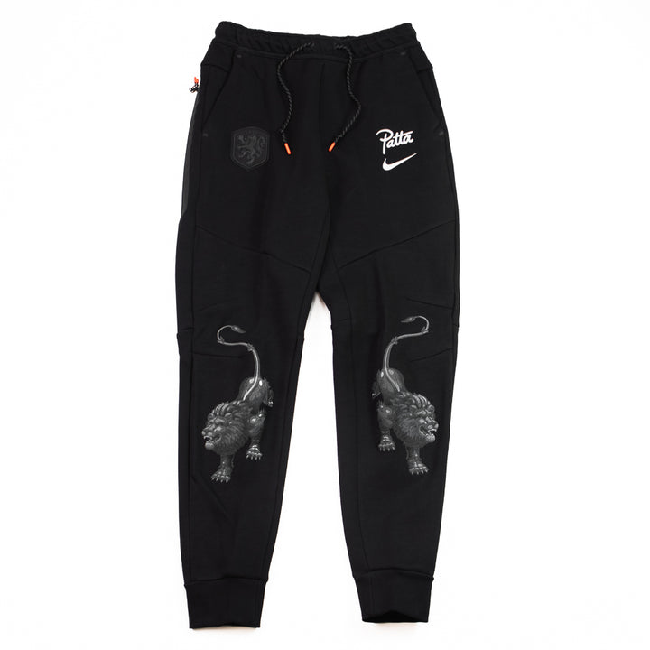Netherlands x Patta Men's Tech Jogger (Black/White)