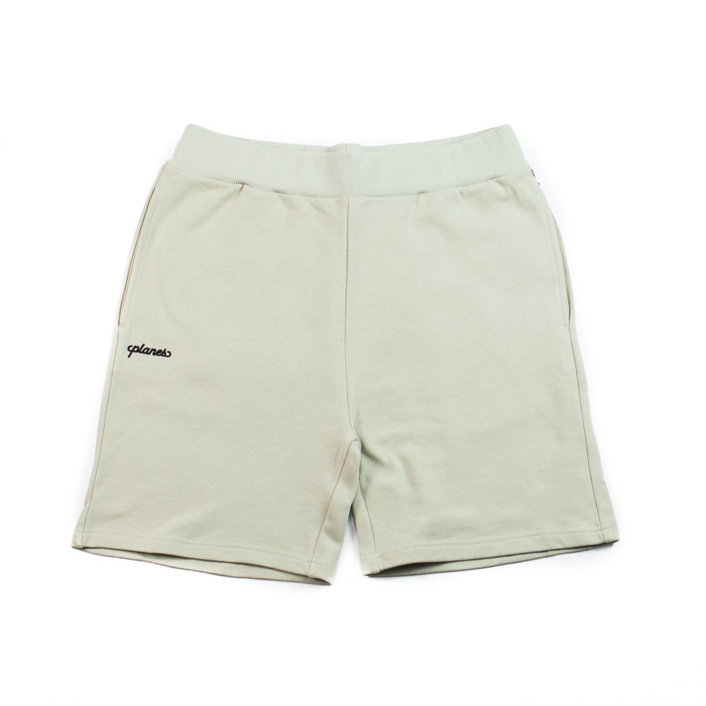 Planes French Terry Script Weld Short (Grey)