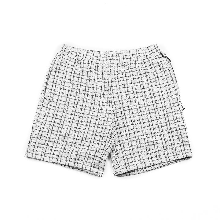 Planes Plaid Short (Navy)