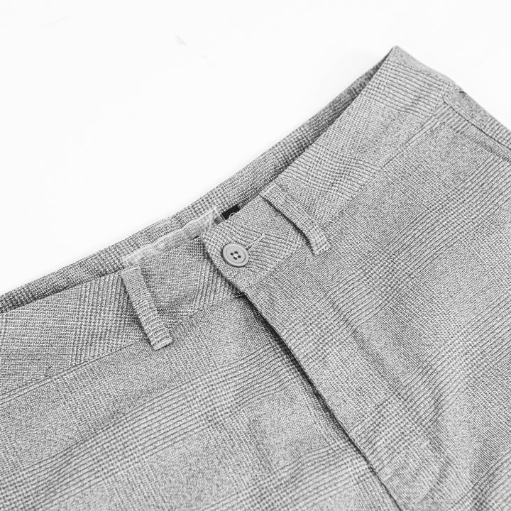 Macker Plaid Pants (Grey)