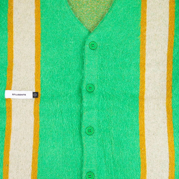 Ellis Mohair Cardigan (Green)