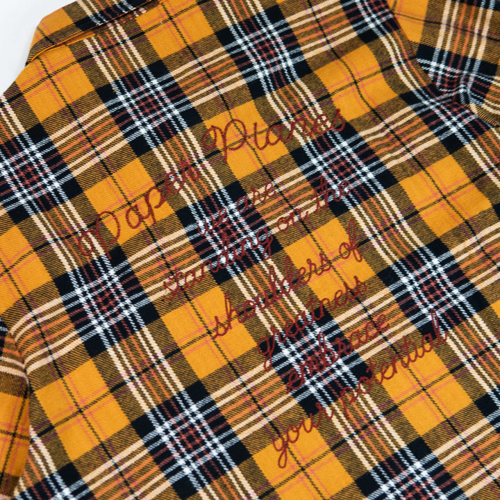 Heavy Flannel Field Shirt (Gold Plaid)