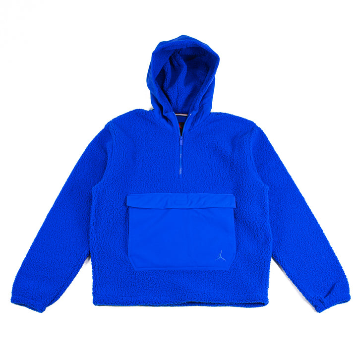 Jordan Flight High-Pile Fleece Pullover Hoodie (Game Royal)