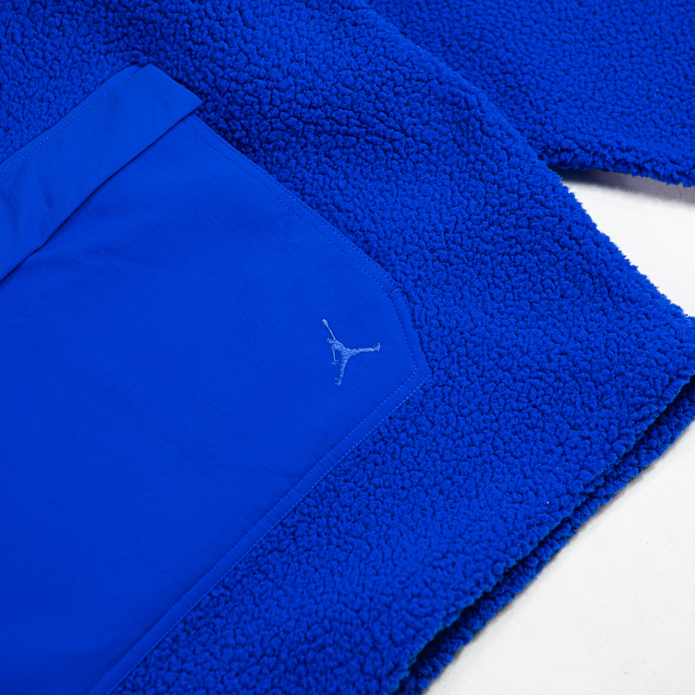 Jordan Flight High-Pile Fleece Pullover Hoodie (Game Royal)