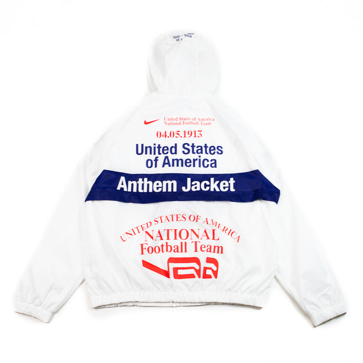 USA x V.A.A Anthem Jacket (White/Deep Royal Blue)