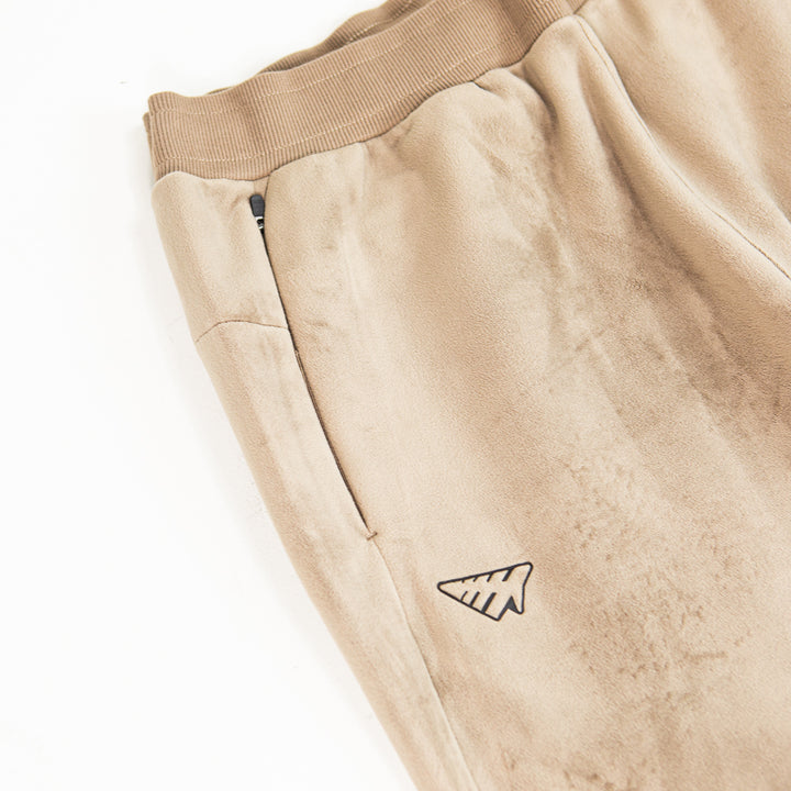 Velour Pant (Brown)