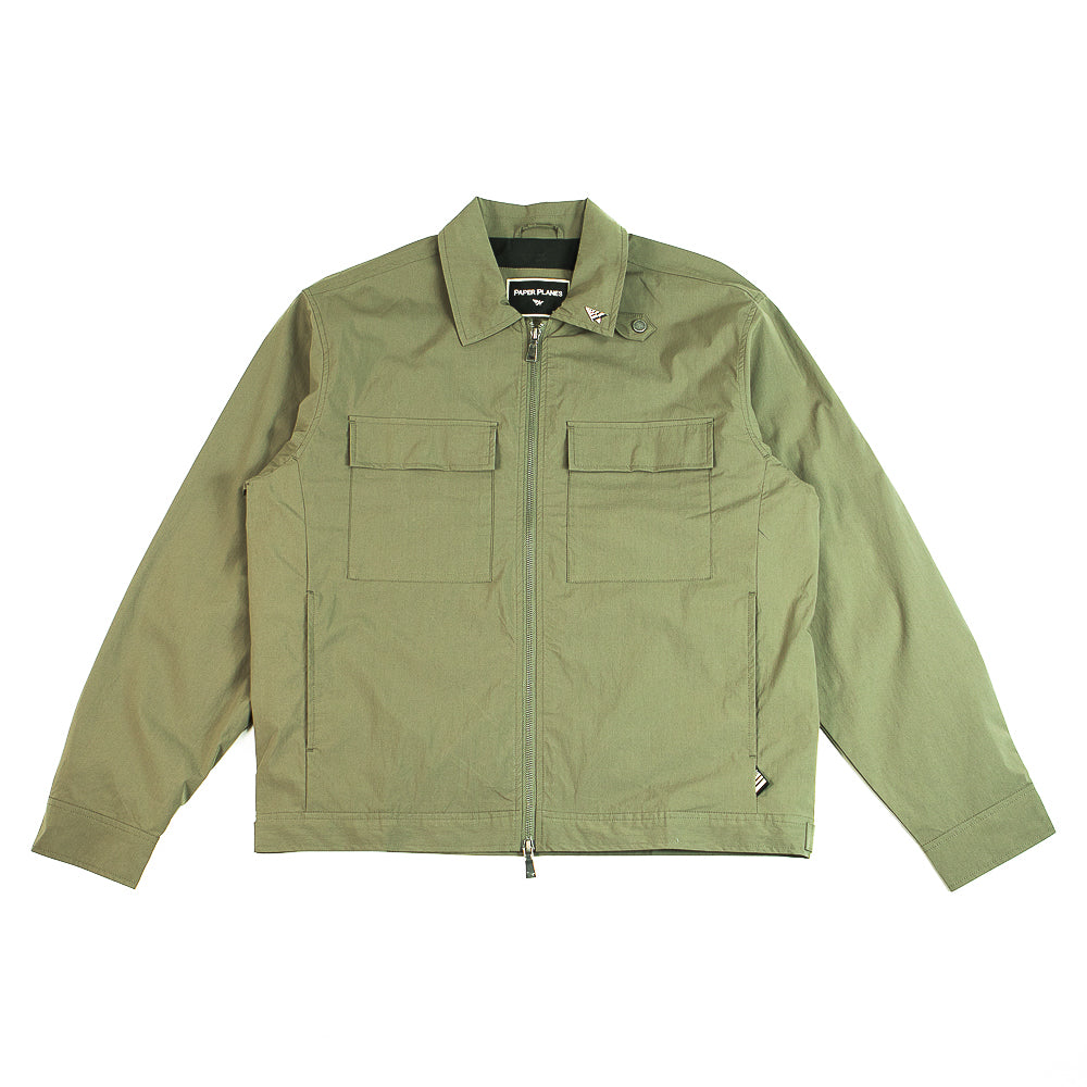 Lined Utility Jacket (Moss) – Corporate