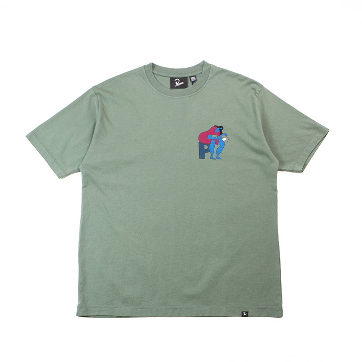 Insecure Days T-Shirt (Greyish Green)