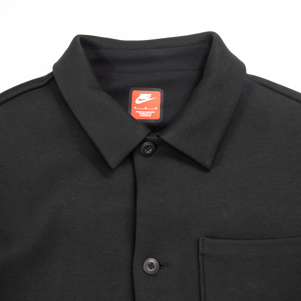 Tech Fleece Reimagined Men's Oversized Shacket (Black)
