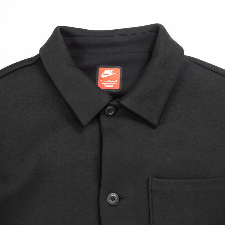 Tech Fleece Reimagined Men's Oversized Shacket (Black)