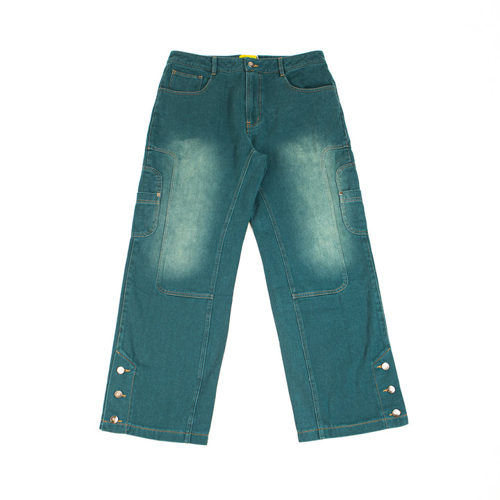 Canvas Twin Needle Pant (Pine)