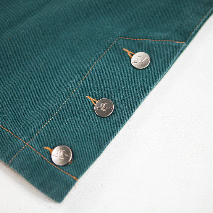 Canvas Twin Needle Pant (Pine)