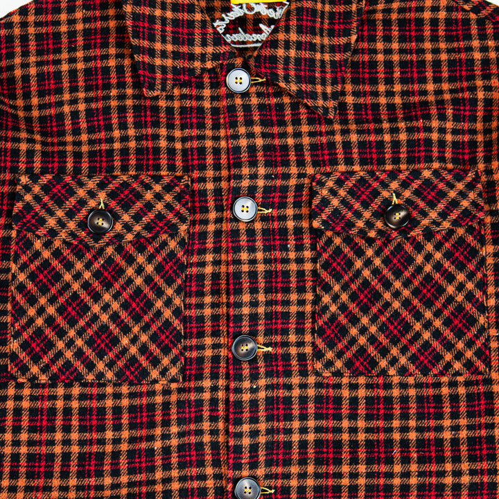 DSM Flannel (Red/Orange)