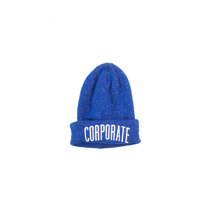 Corporate Reflective Camp-Out Beanie 2.0 (Blue)