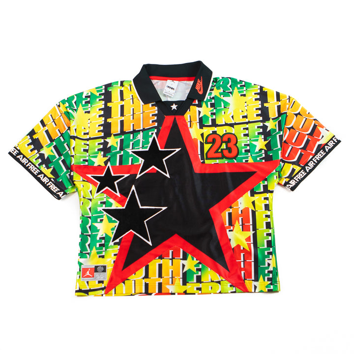 Jordan x FTY Football Jersey (White/Black)