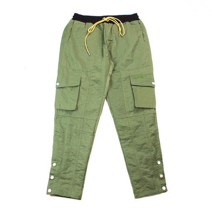 Nylon Cargo Pant (Olive)