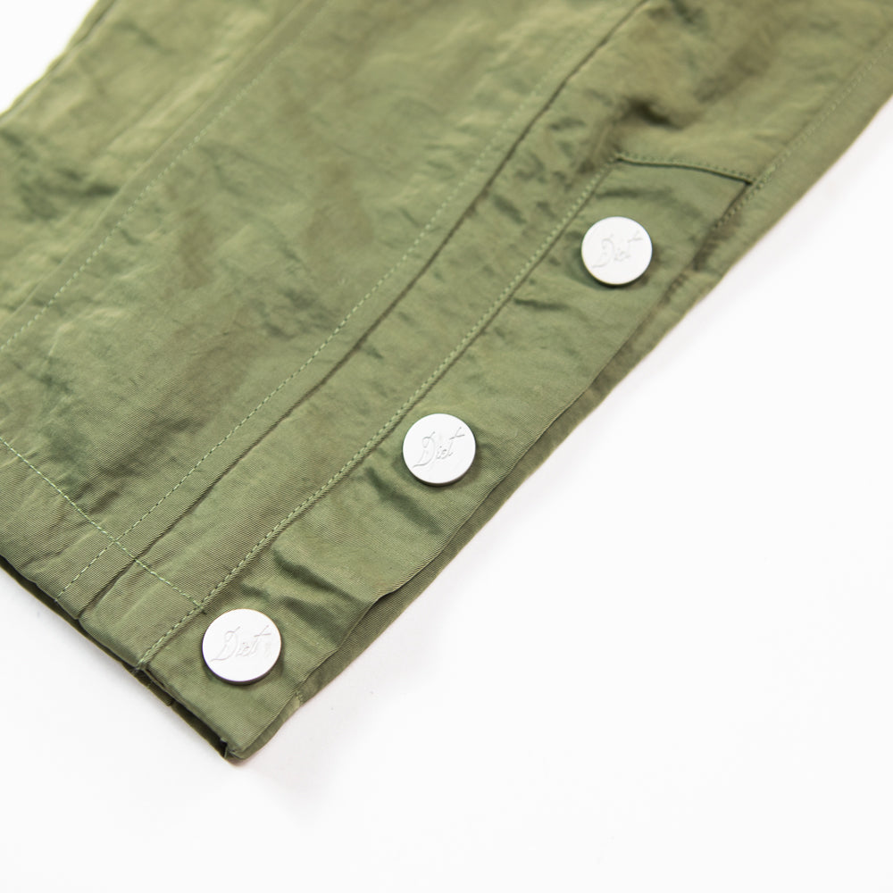 Nylon Cargo Pant (Olive)