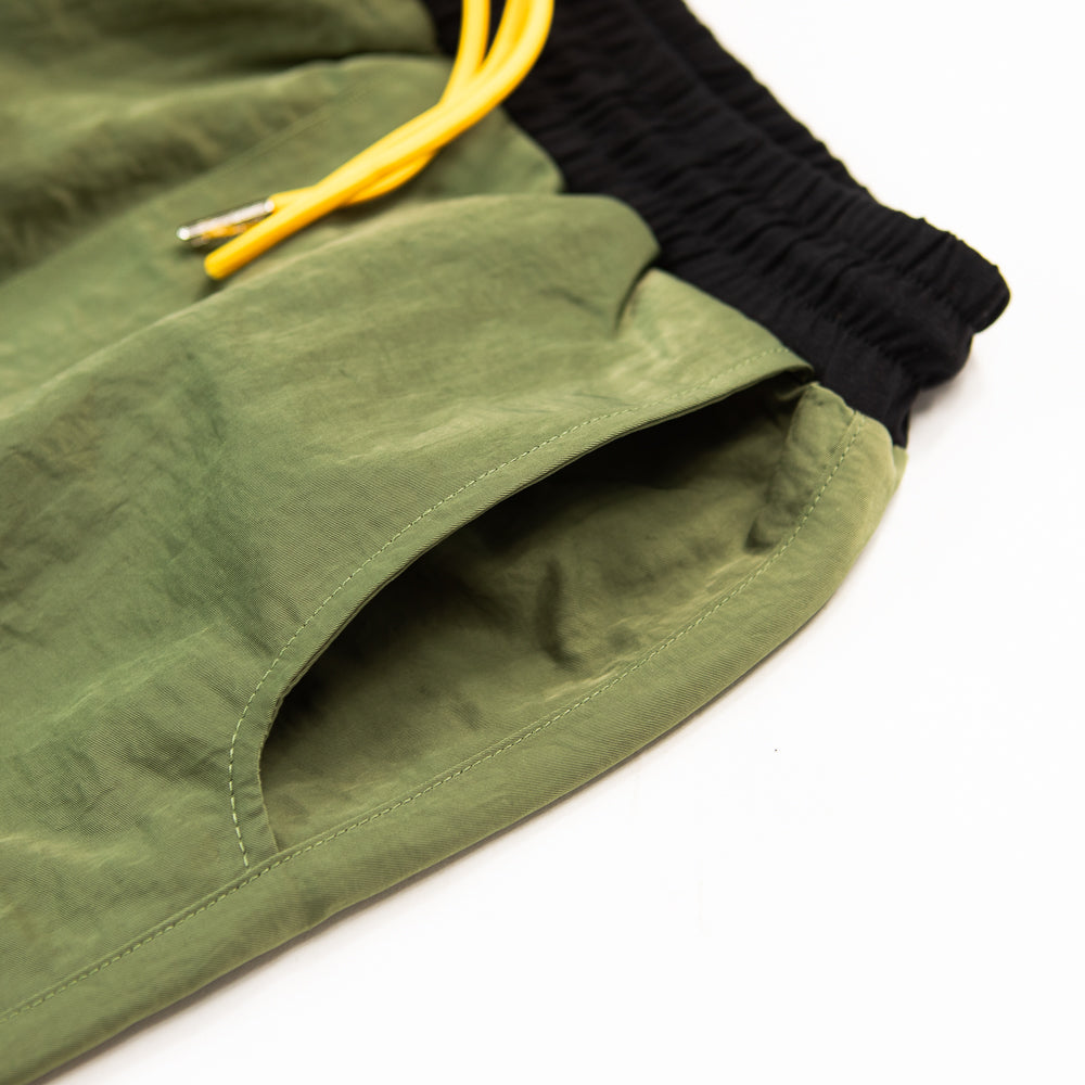 Nylon Cargo Pant (Olive)