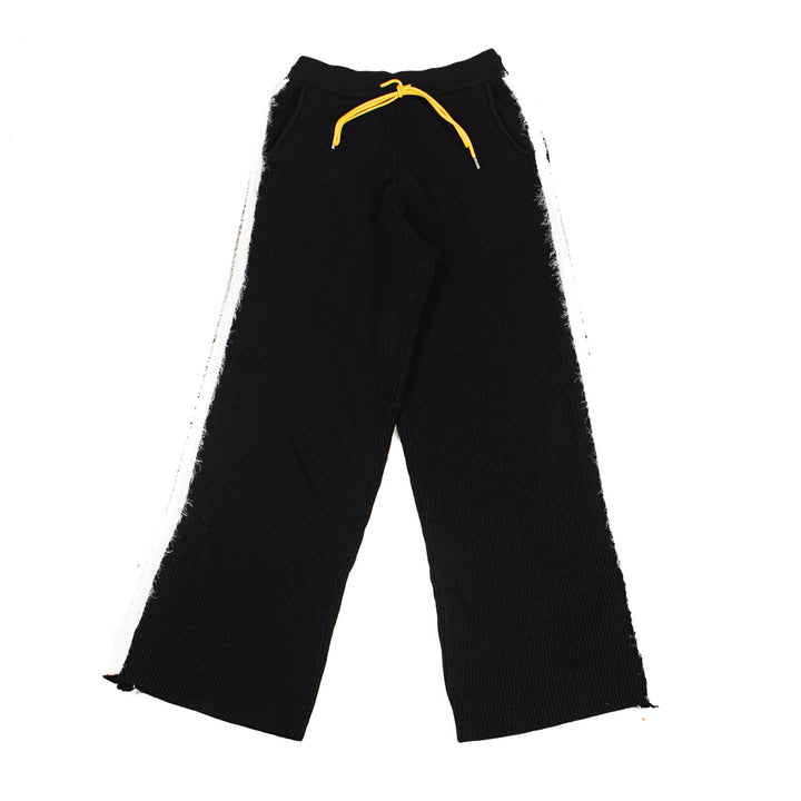 Waffle Knit Pant (Black)