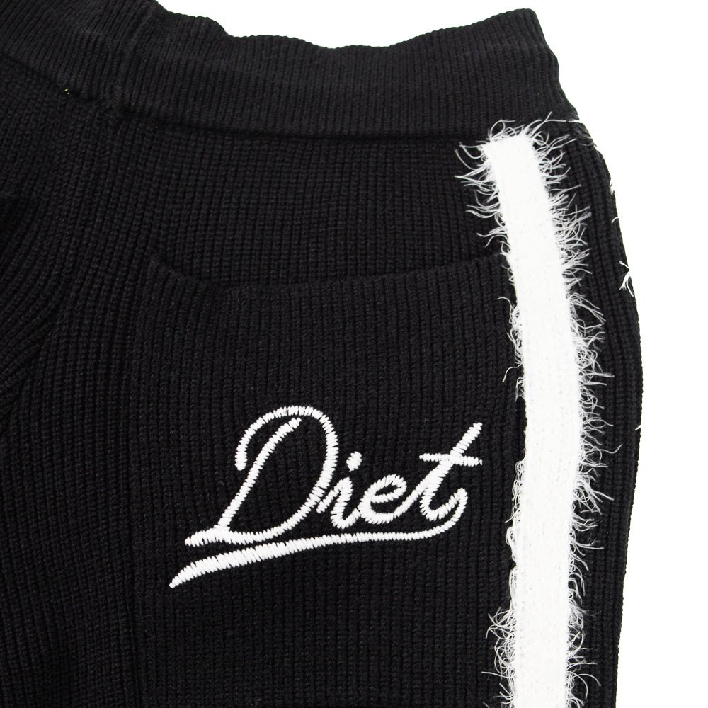 Waffle Knit Pant (Black)