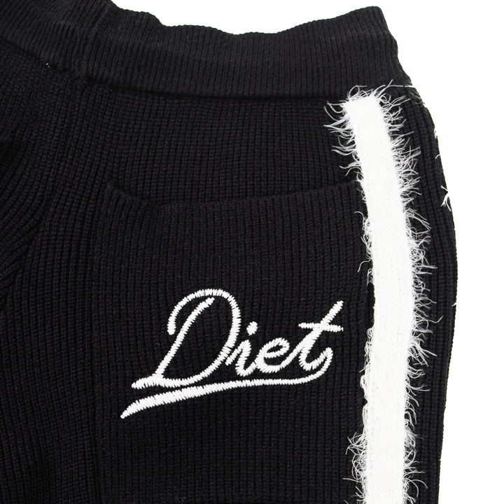 Waffle Knit Pant (Black)