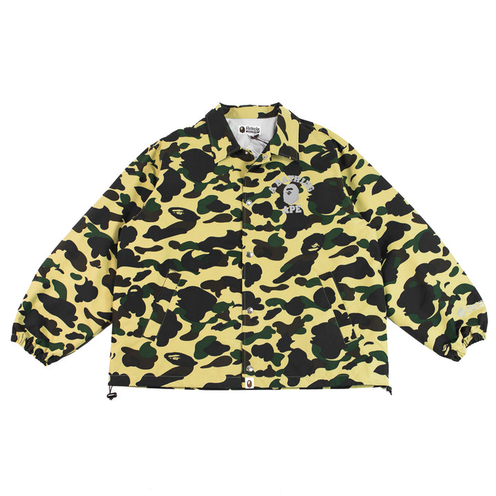 Gore-Tex Wind Stopper 1st Camo Coach Jacket (Yellow)