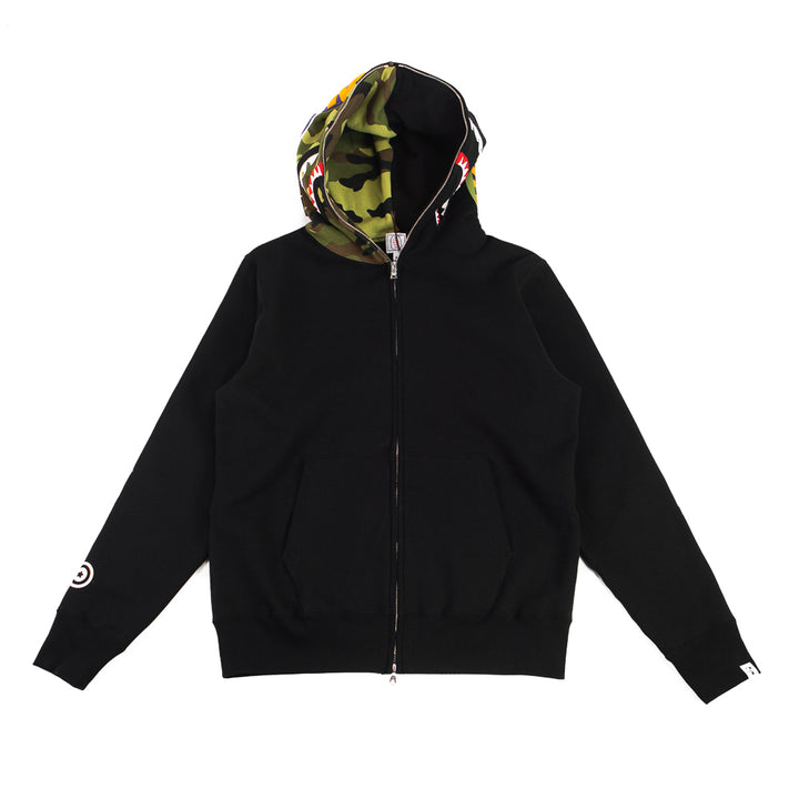 ABC Shark Full Zip Hoodie (Black)