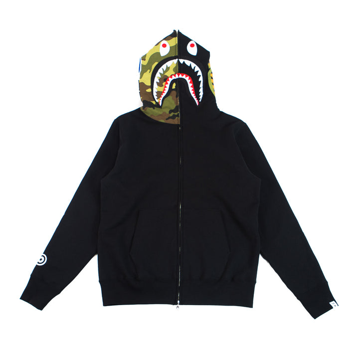 ABC Shark Full Zip Hoodie (Black)