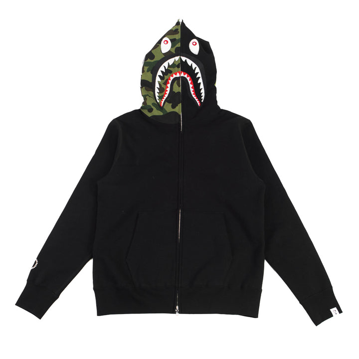 ABC Shark Bling Full Zip Hoodie (Black)