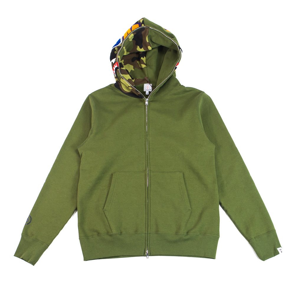 ABC Shark Full Zip Hoodie (Green)