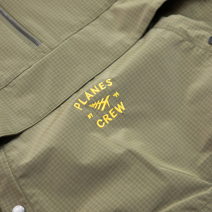 Crew Ripstop Anorak (Moss)
