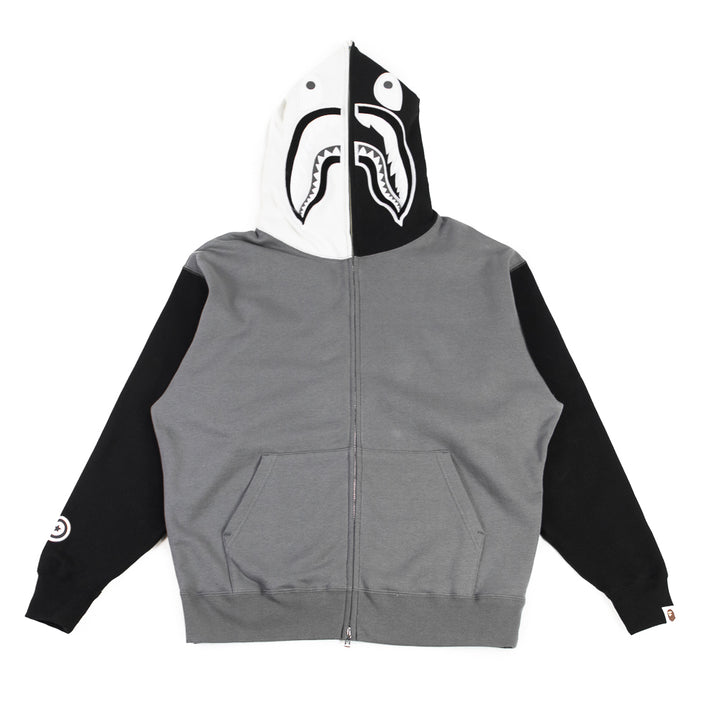 ABC Shark Full Zip Hoodie (Black)