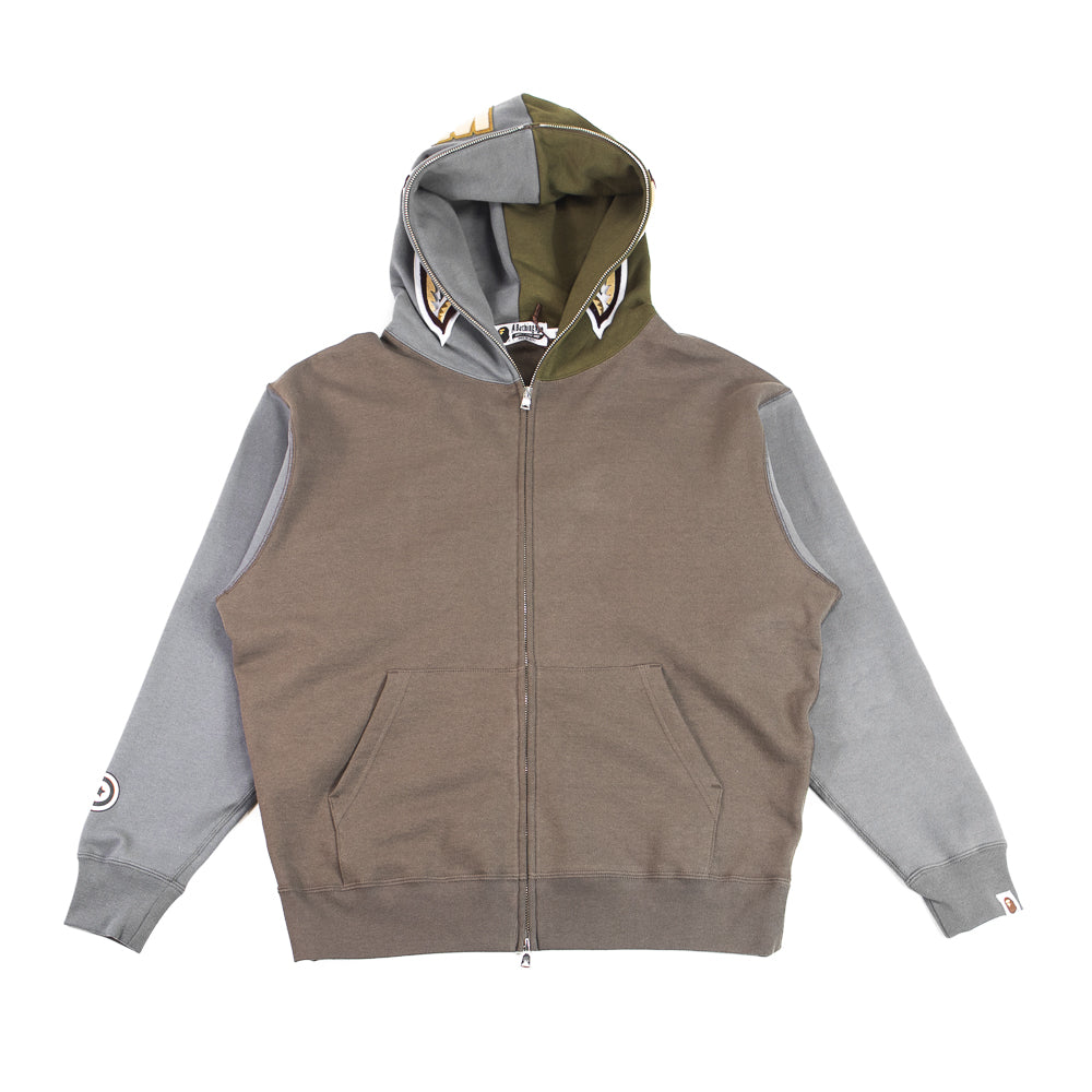 ABC Shark Full Zip Hoodie (Beige)