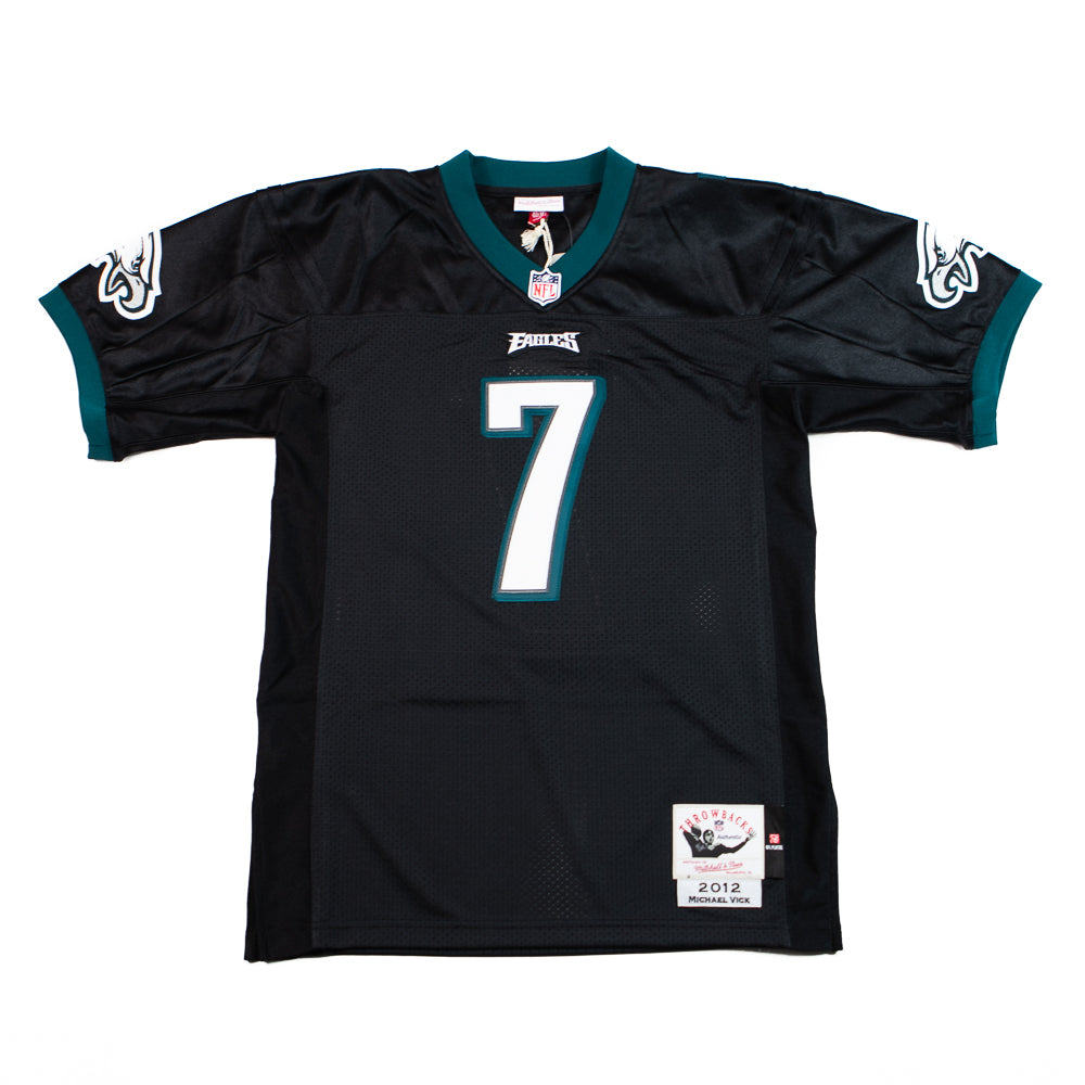 Michael Vick Philadelphia Eagles 2012 Authentic Jersey (Black)