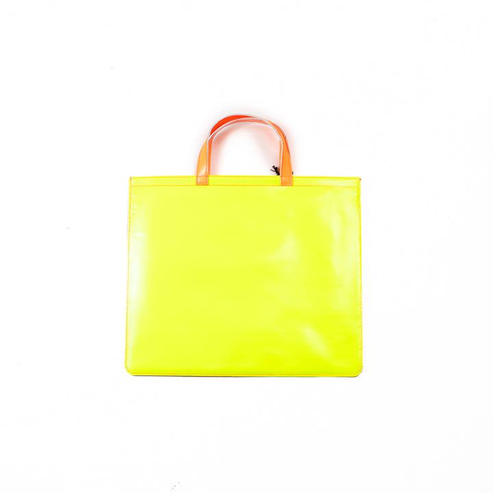 CDG Super Fluo Tote Bag (Yellow/Orange)