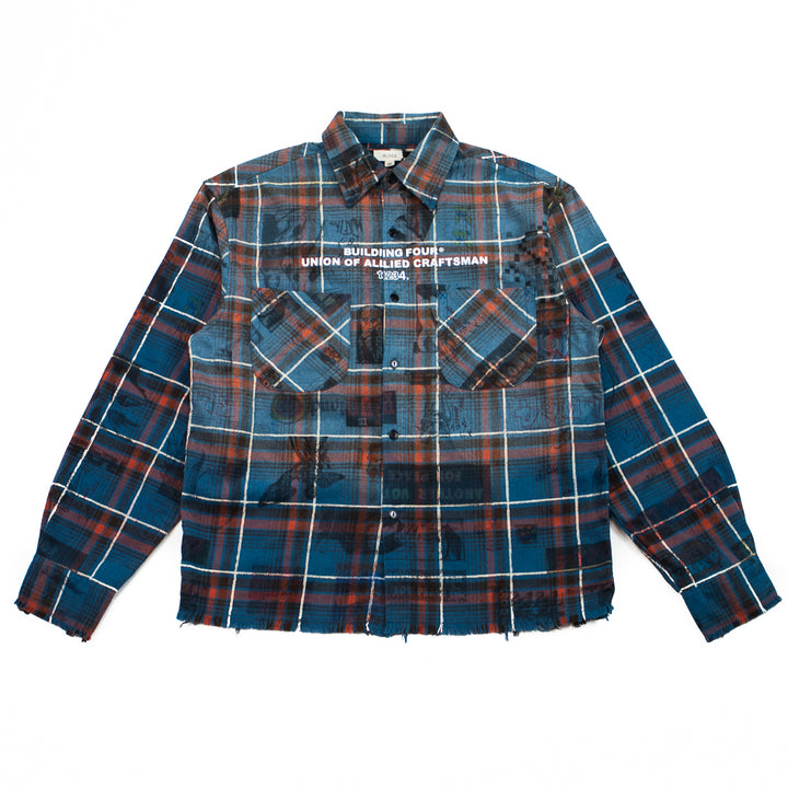 Slab LS Woven (Plaid)