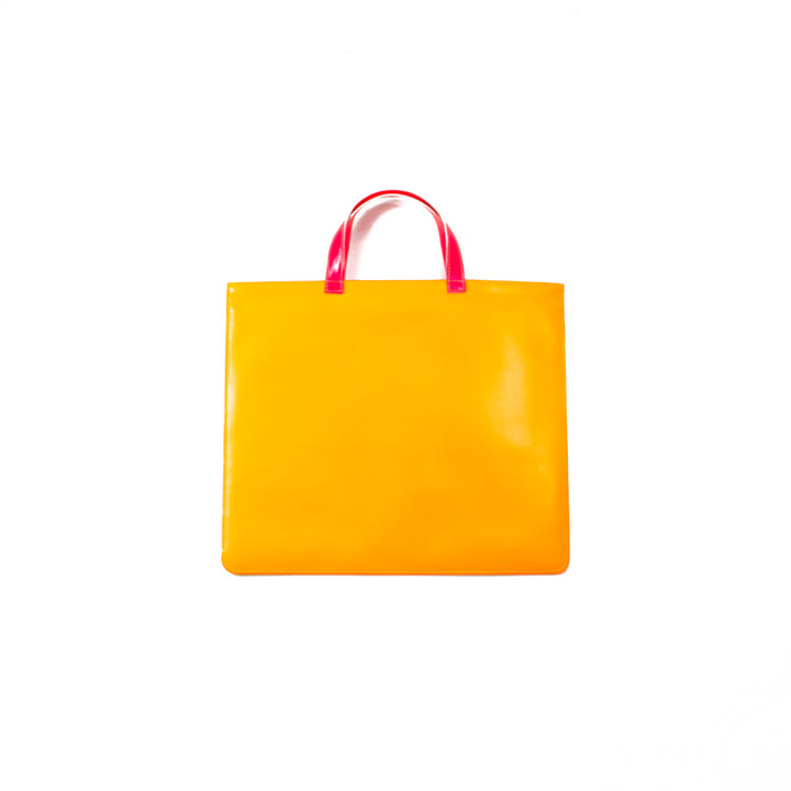 CDG Super Fluo Tote Bag (Yellow/Orange)