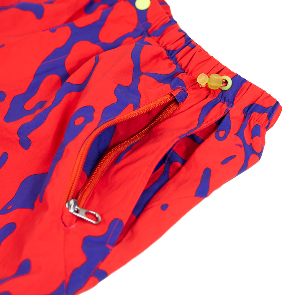 Project F.R.O.G. Parachute Pants (Light Crimson/Deep Night/Light Lemon Twist)