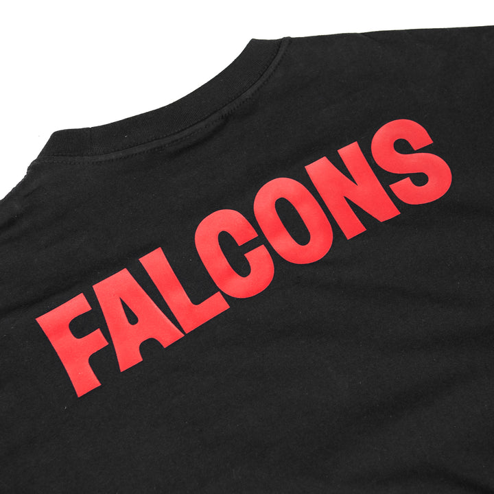 Atlanta Falcons Ultimate Player Tee Vintage Logo (Black)