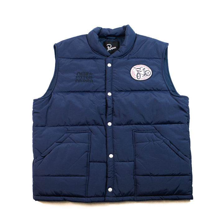 New System Puffer Vest (Blue)