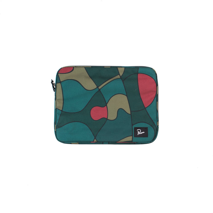 Trees In Wind Laptop Sleeve (Camo Green)