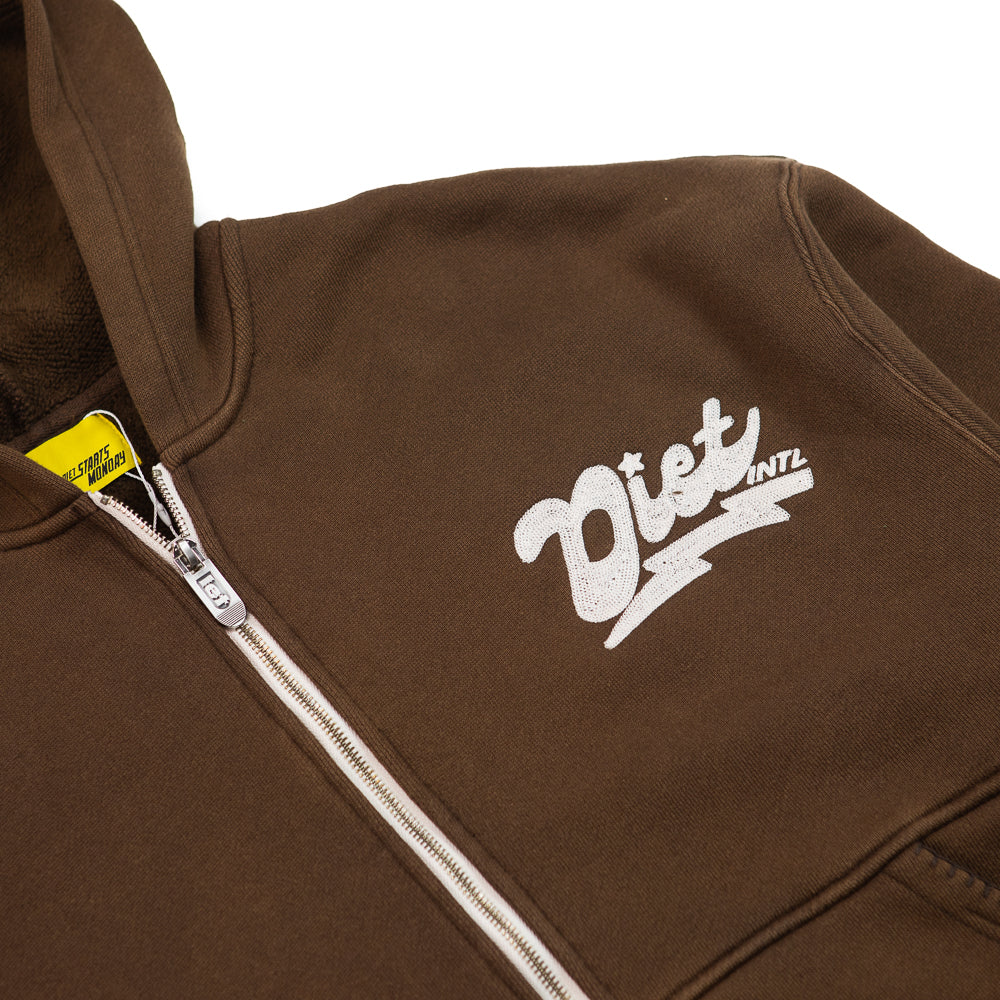 Bolt Full Zip (Brown)