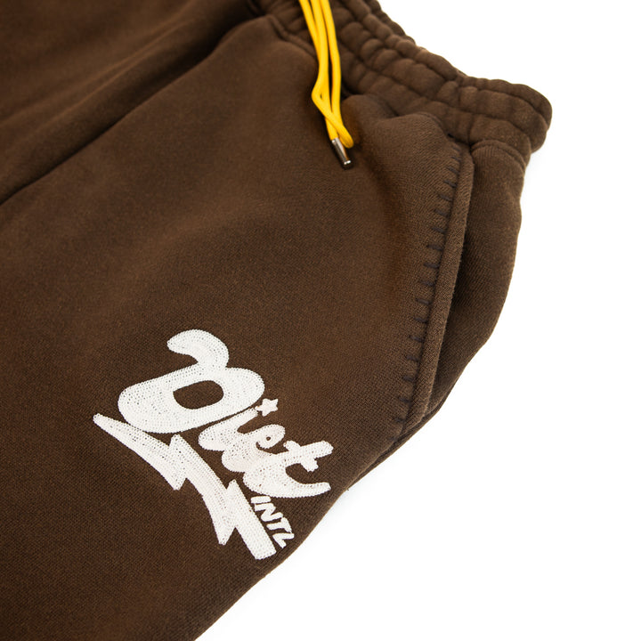 Bolt Sweatpants (Brown)